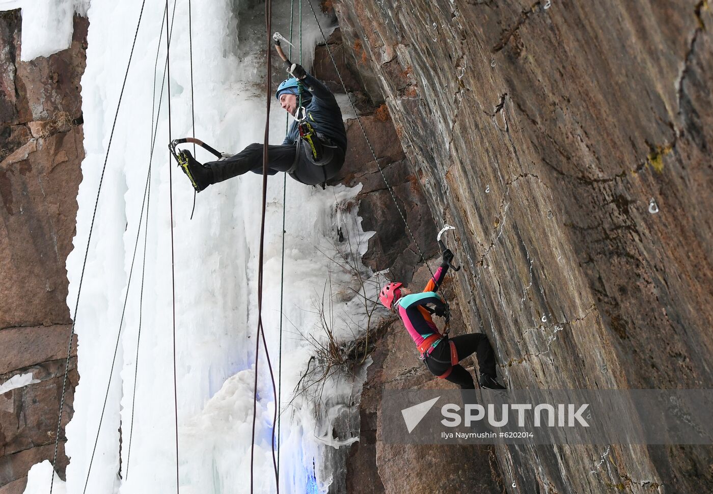 Russia Ice Climbing
