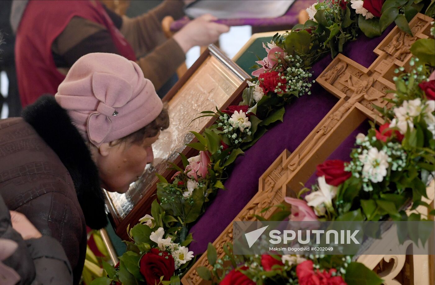 Russia Coronavirus Church