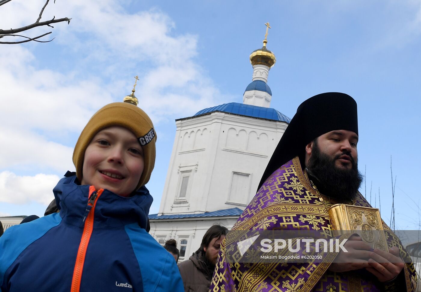 Russia Coronavirus Church