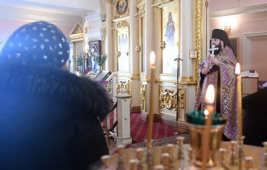 Russia Coronavirus Church