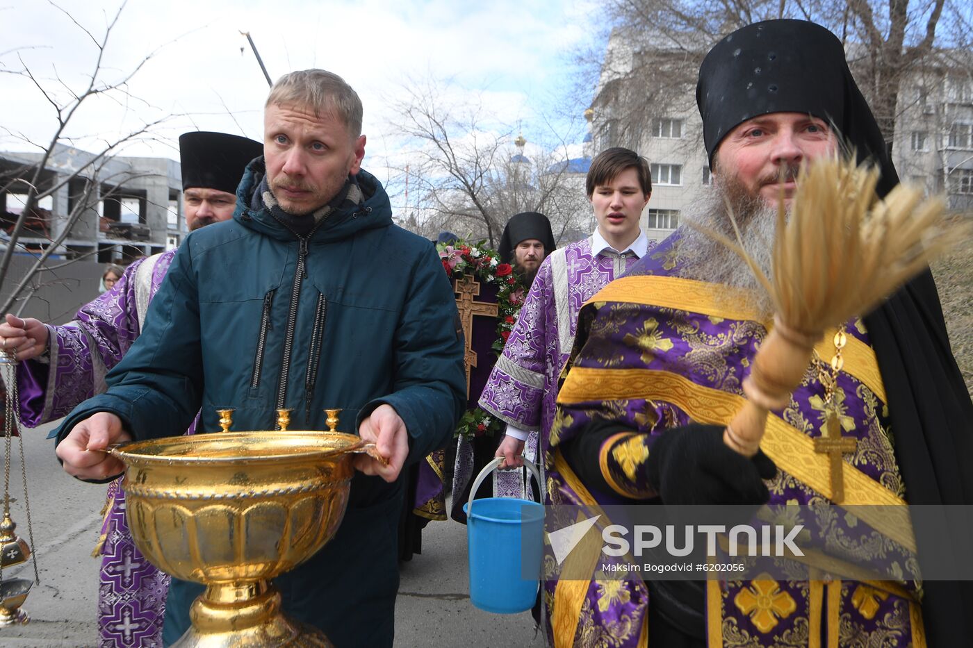 Russia Coronavirus Church