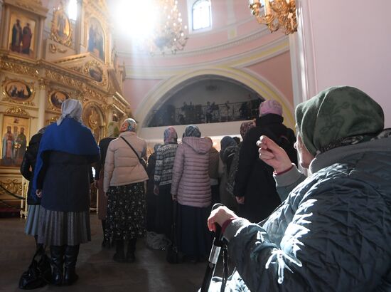 Russia Coronavirus Church