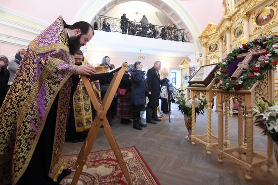 Russia Coronavirus Church