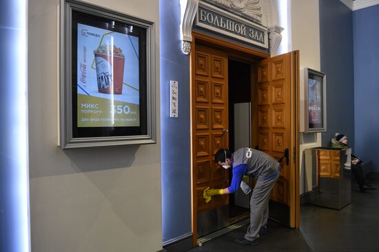 Russia Coronavirus Disinfection