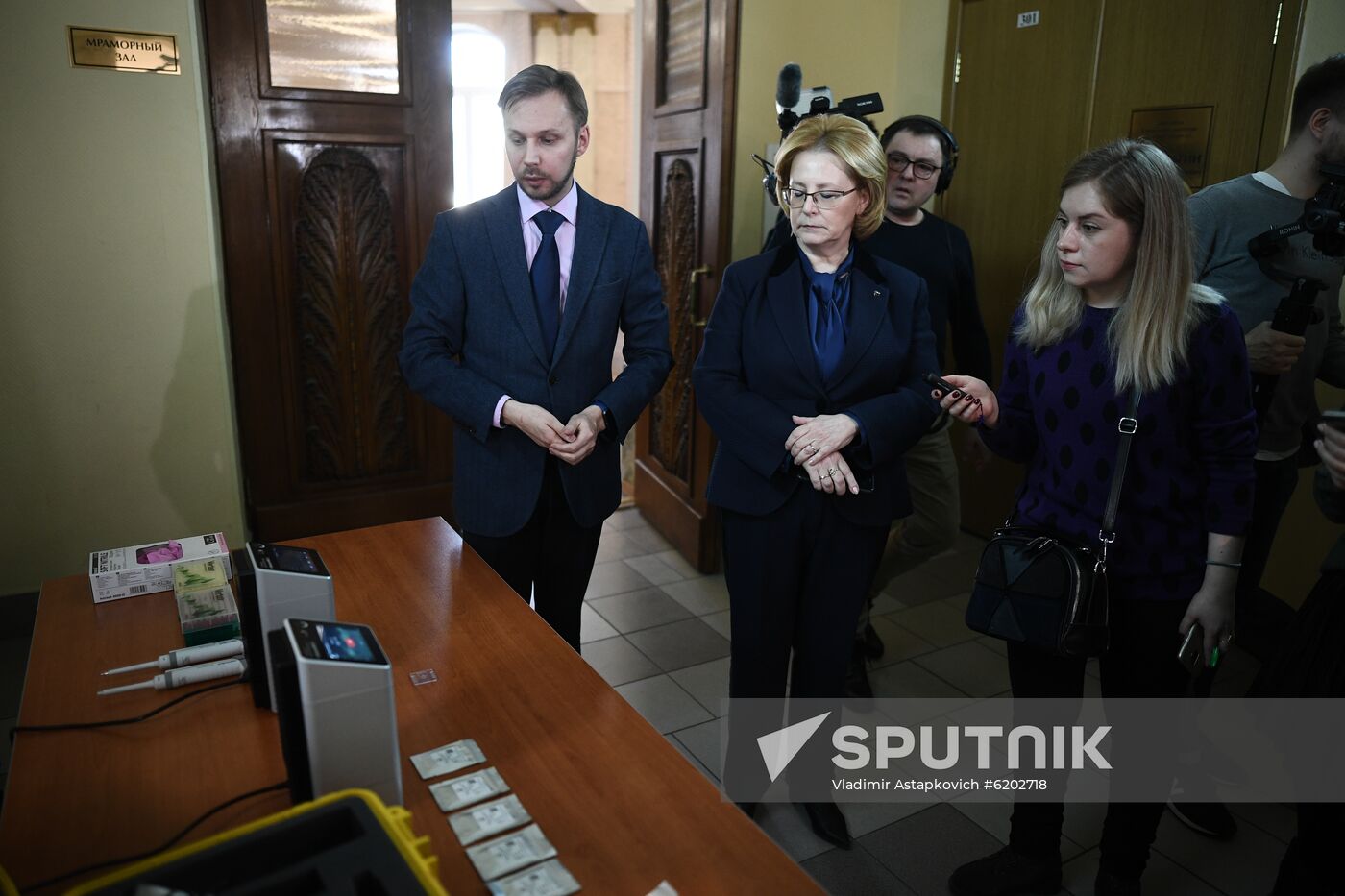 Russia Coronavirus Tests