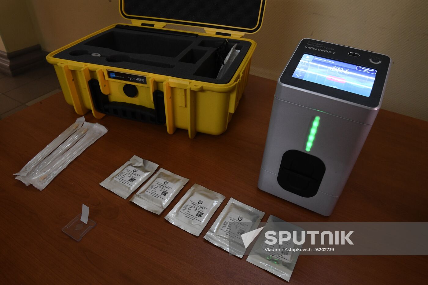 Russia Coronavirus Tests