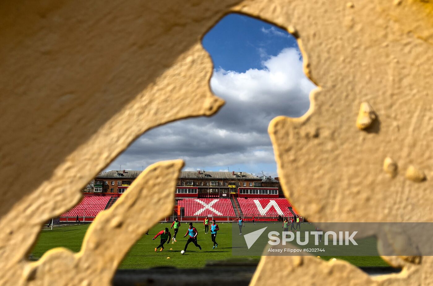 Russia Soccer Coronavirus