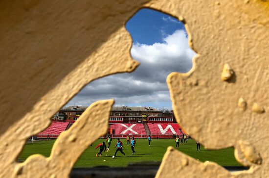 Russia Soccer Coronavirus