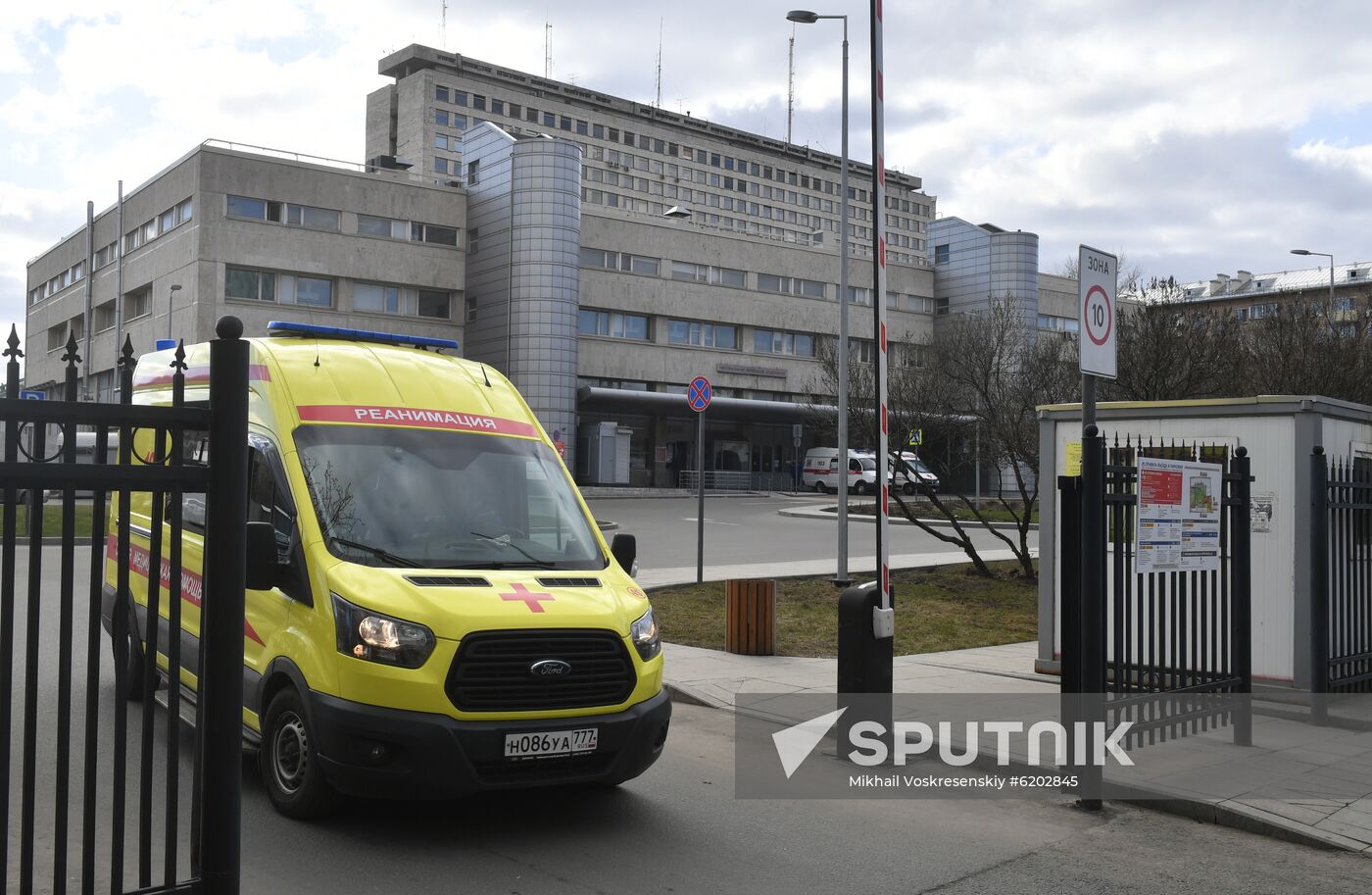 Russia Coronavirus Hospital Facilities