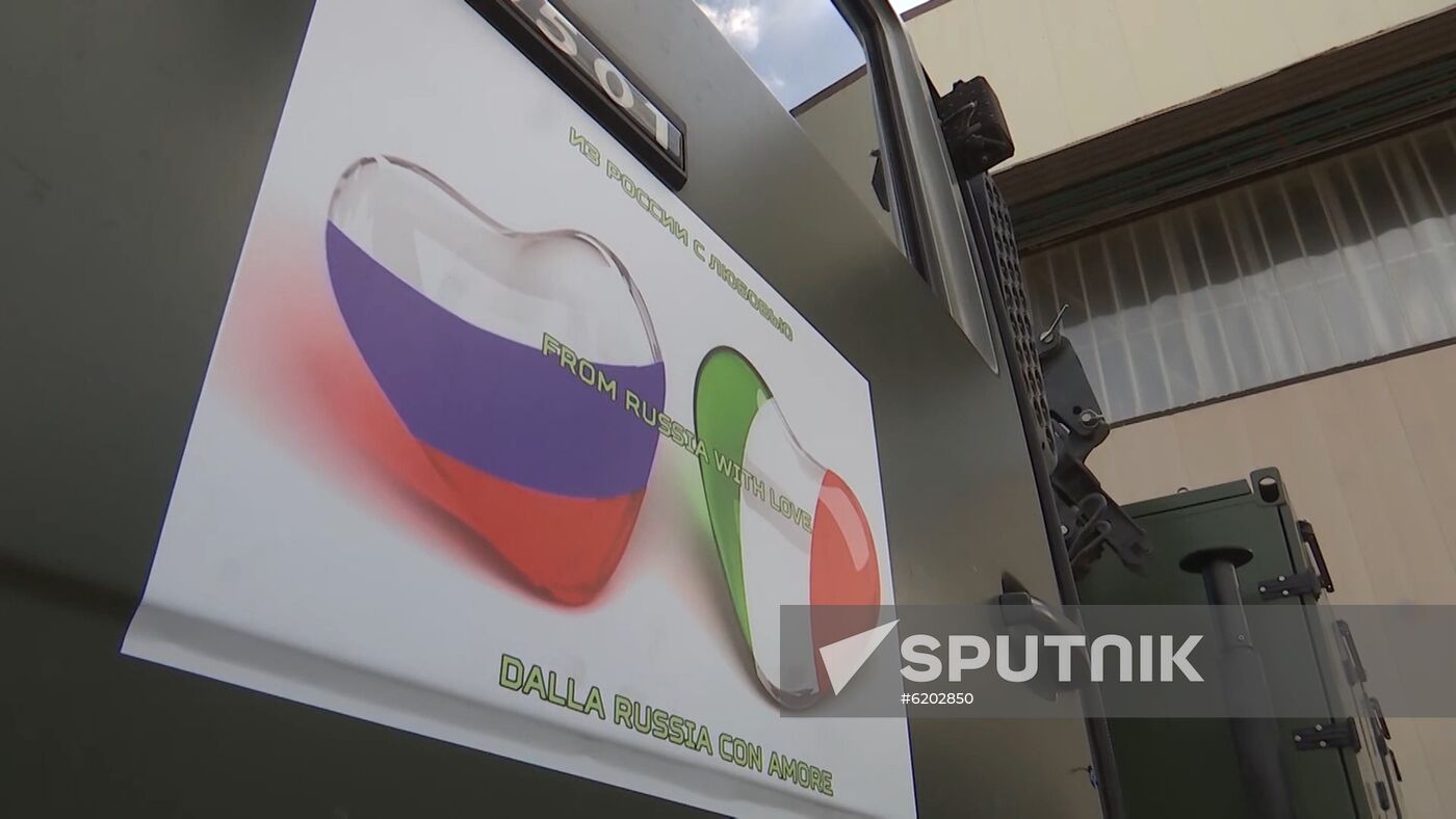 Italy Russia Coronavirus