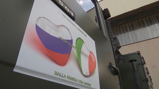 Italy Russia Coronavirus