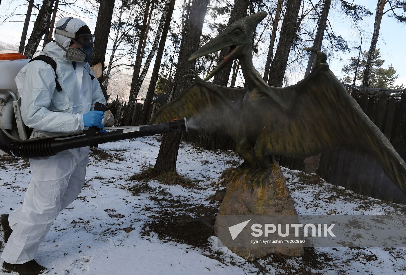 Russia Coronavirus Disinfection