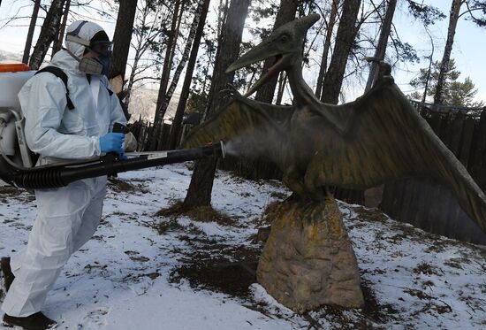 Russia Coronavirus Disinfection