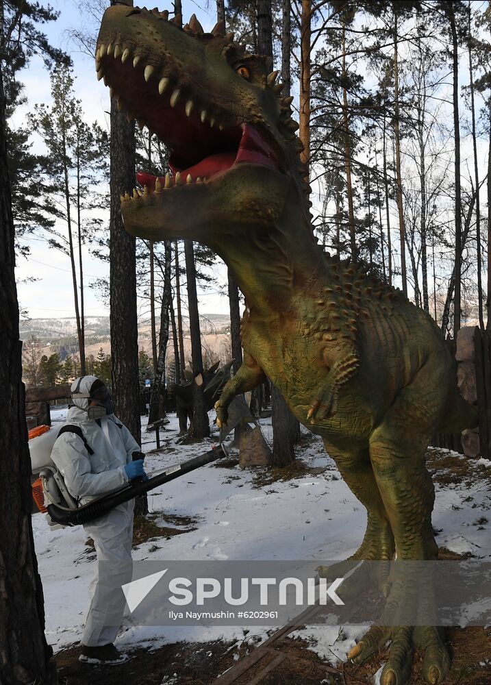 Russia Coronavirus Disinfection