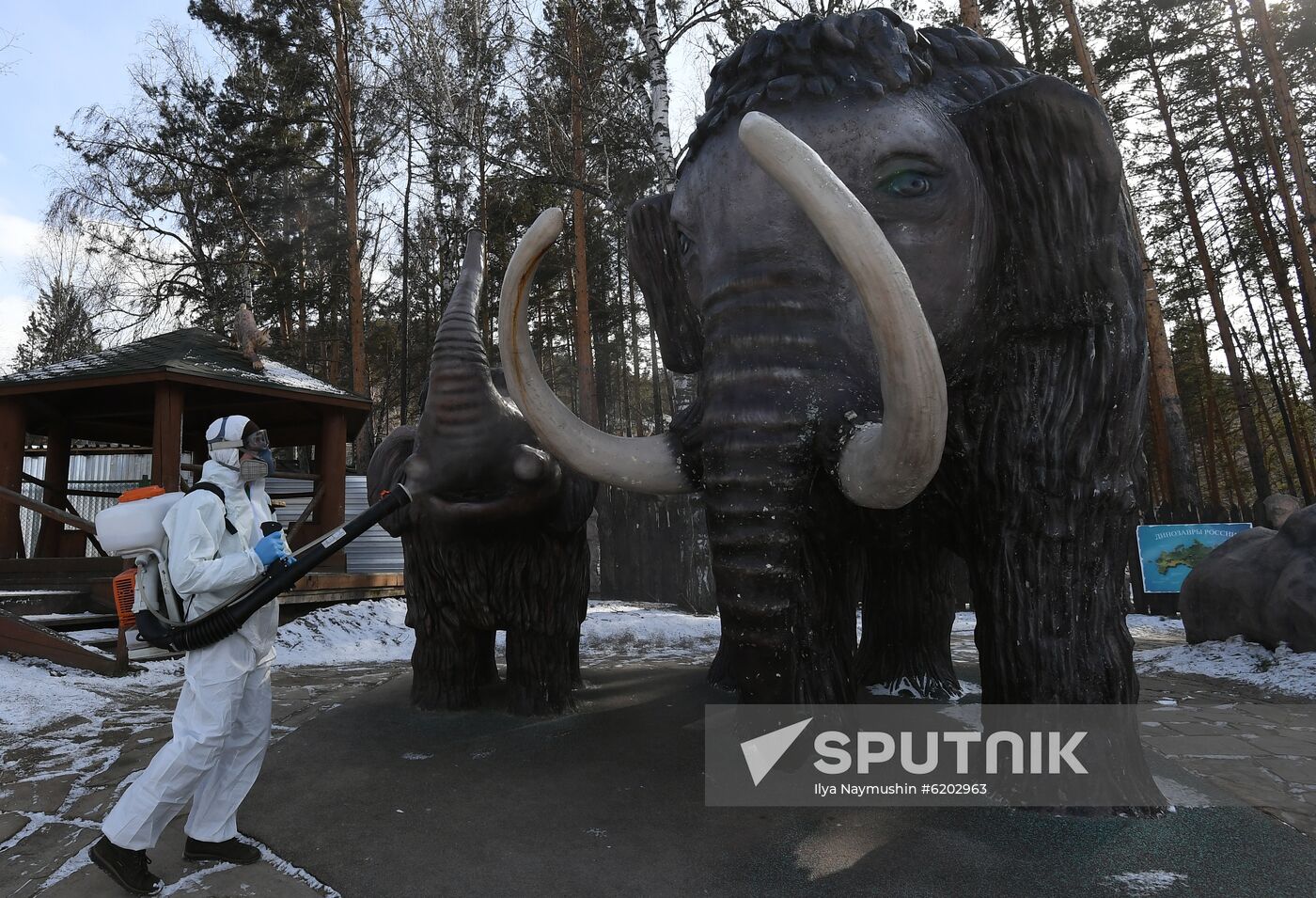 Russia Coronavirus Disinfection