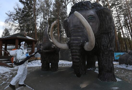 Russia Coronavirus Disinfection