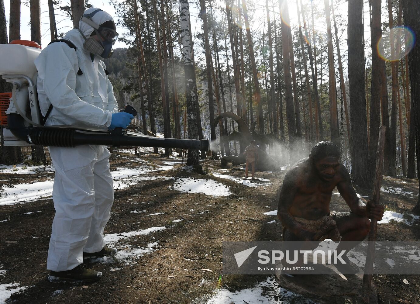 Russia Coronavirus Disinfection