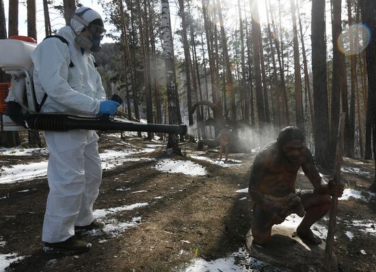 Russia Coronavirus Disinfection
