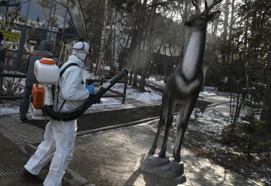 Russia Coronavirus Disinfection
