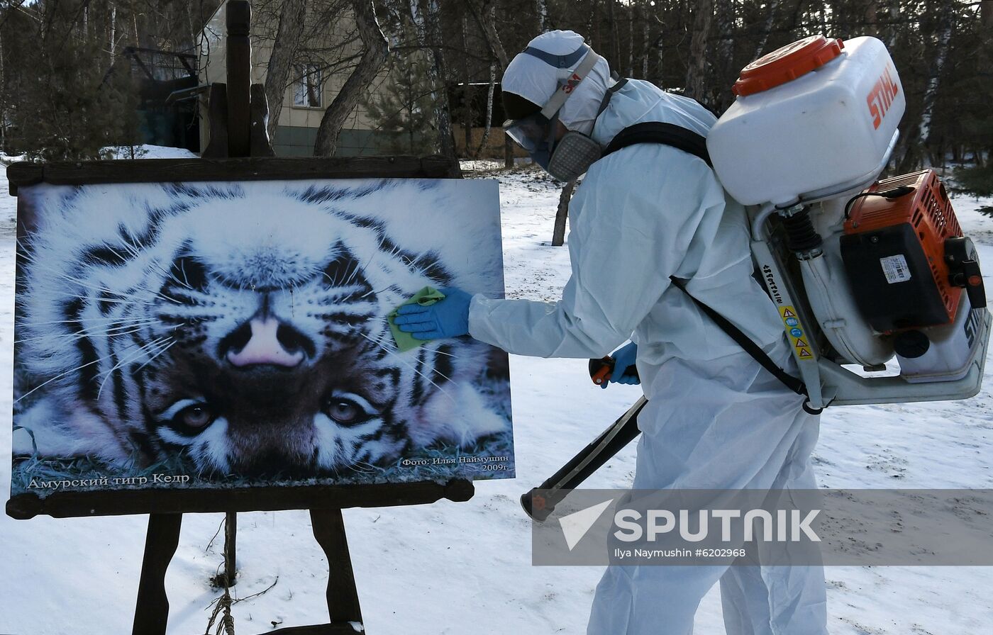 Russia Coronavirus Disinfection