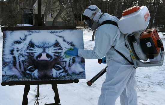 Russia Coronavirus Disinfection