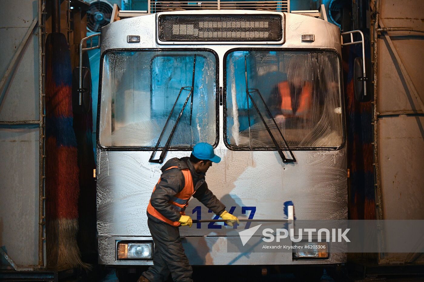 Russia Coronavirus Disinfection