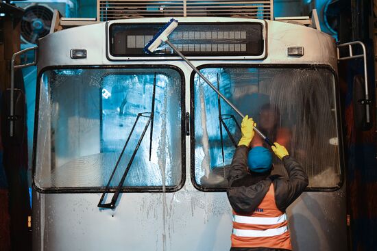Russia Coronavirus Disinfection