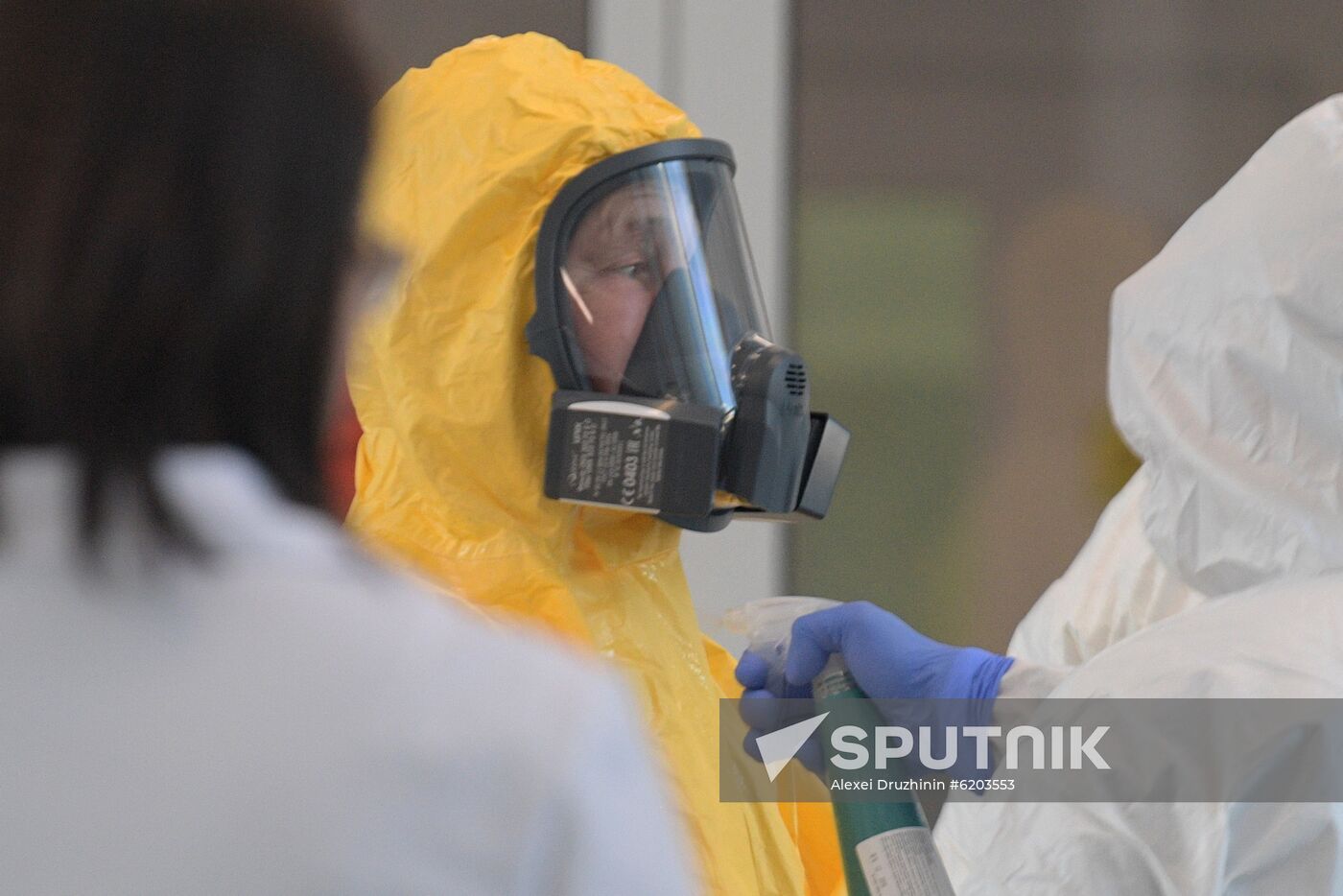 Russia Putin Coronavirus Hospital