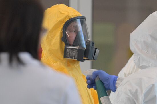 Russia Putin Coronavirus Hospital