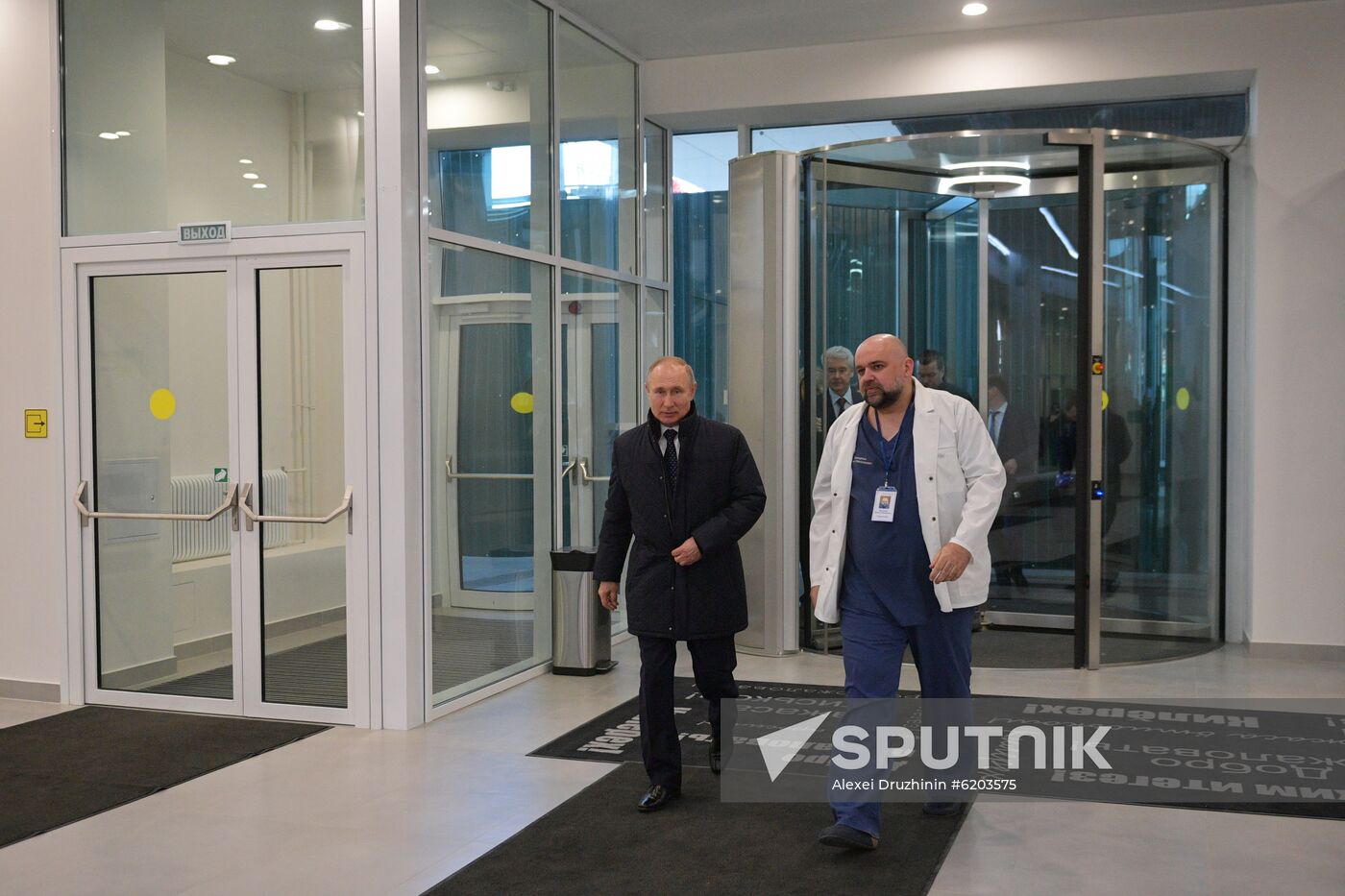 Russia Putin Coronavirus Hospital
