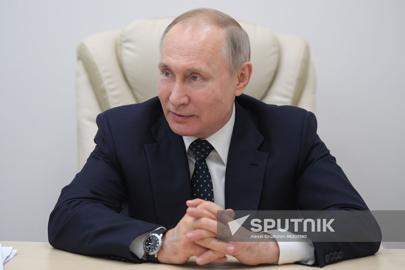 Russia Putin Coronavirus Hospital