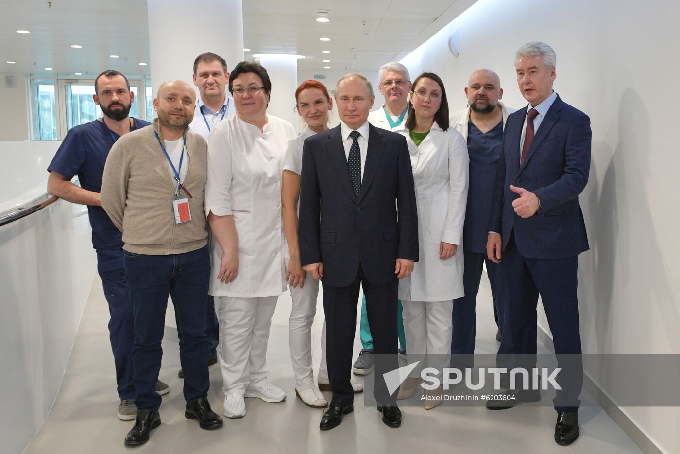 Russia Putin Coronavirus Hospital