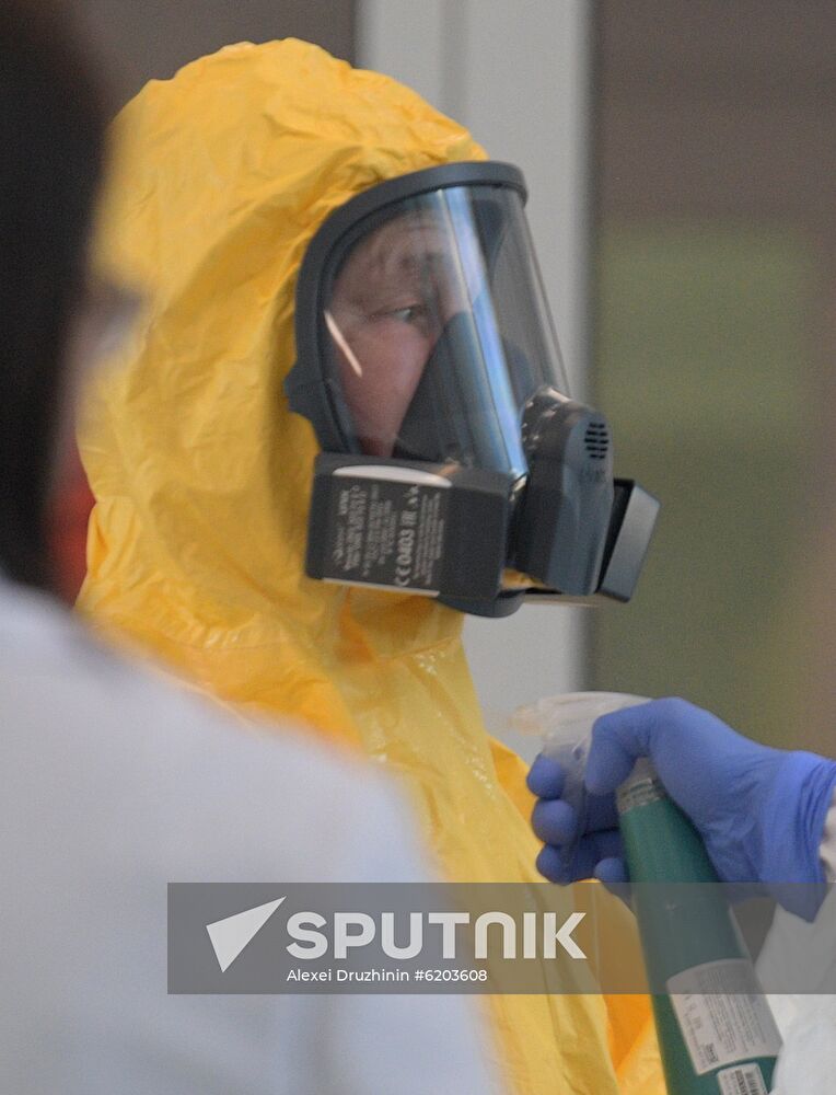 Russia Putin Coronavirus Hospital