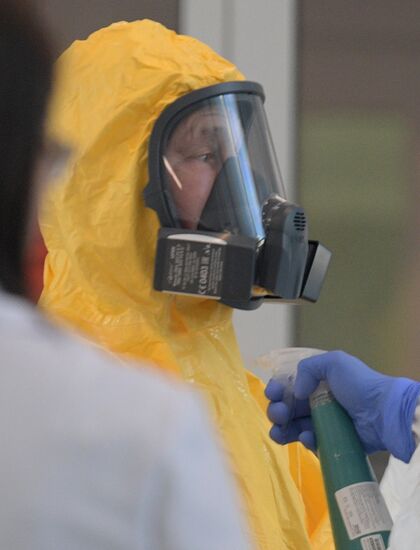 Russia Putin Coronavirus Hospital