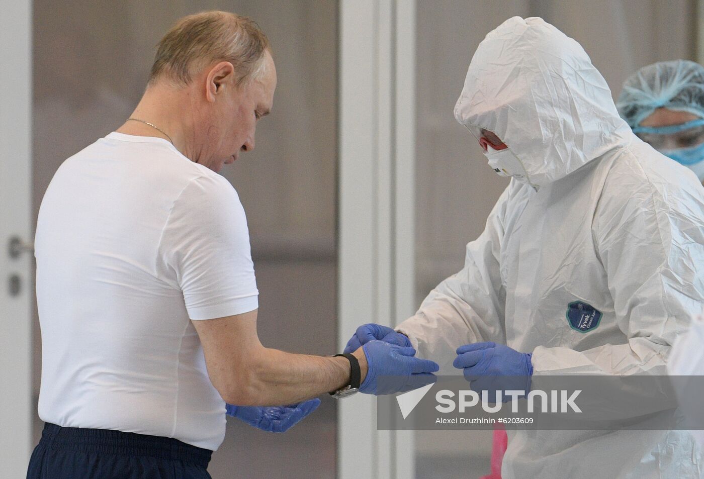 Russia Putin Coronavirus Hospital