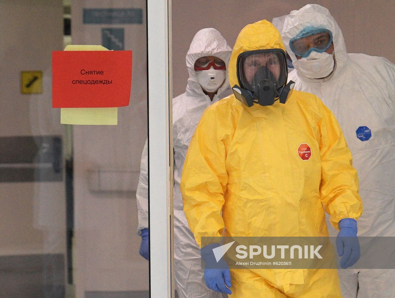 Russia Putin Coronavirus Hospital