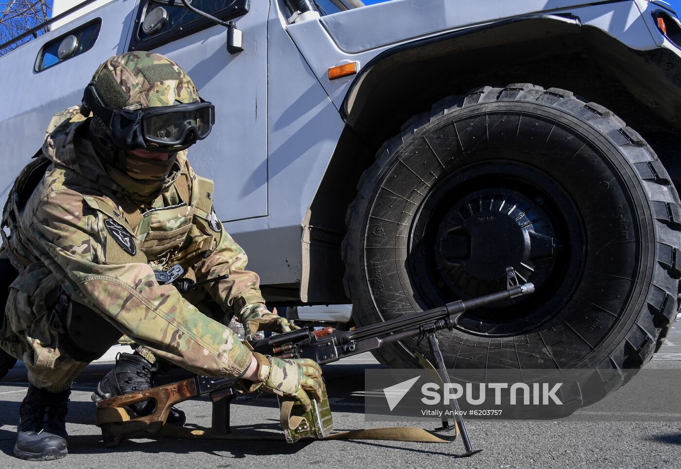 Russia Riot Police Drills