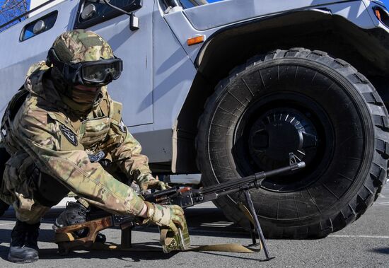 Russia Riot Police Drills