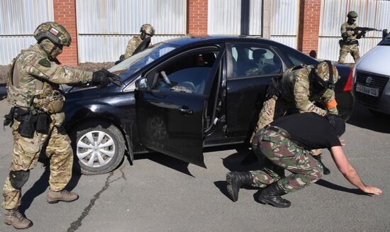 Russia Riot Police Drills