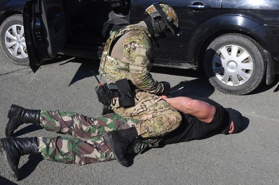 Russia Riot Police Drills