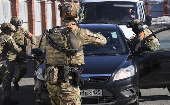 Russia Riot Police Drills