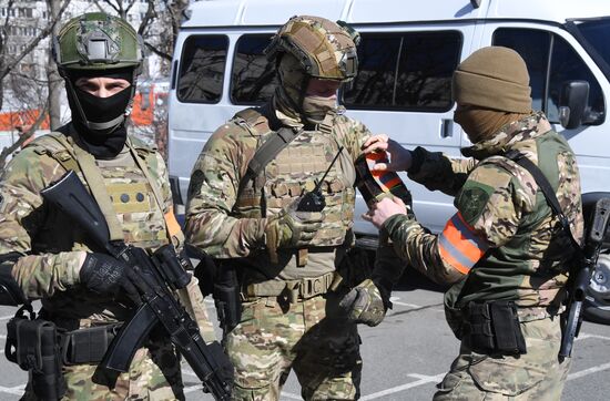 Russia Riot Police Drills