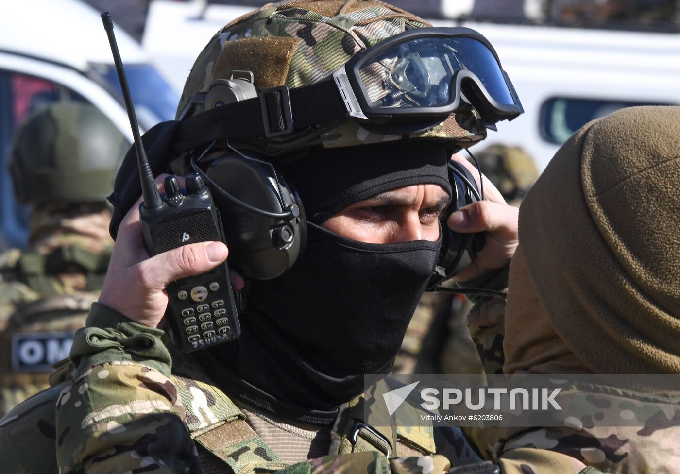 Russia Riot Police Drills