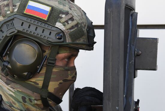 Russia Riot Police Drills