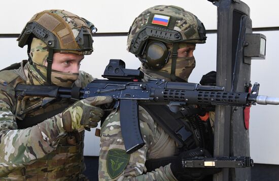 Russia Riot Police Drills