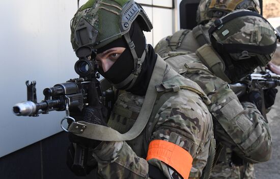 Russia Riot Police Drills
