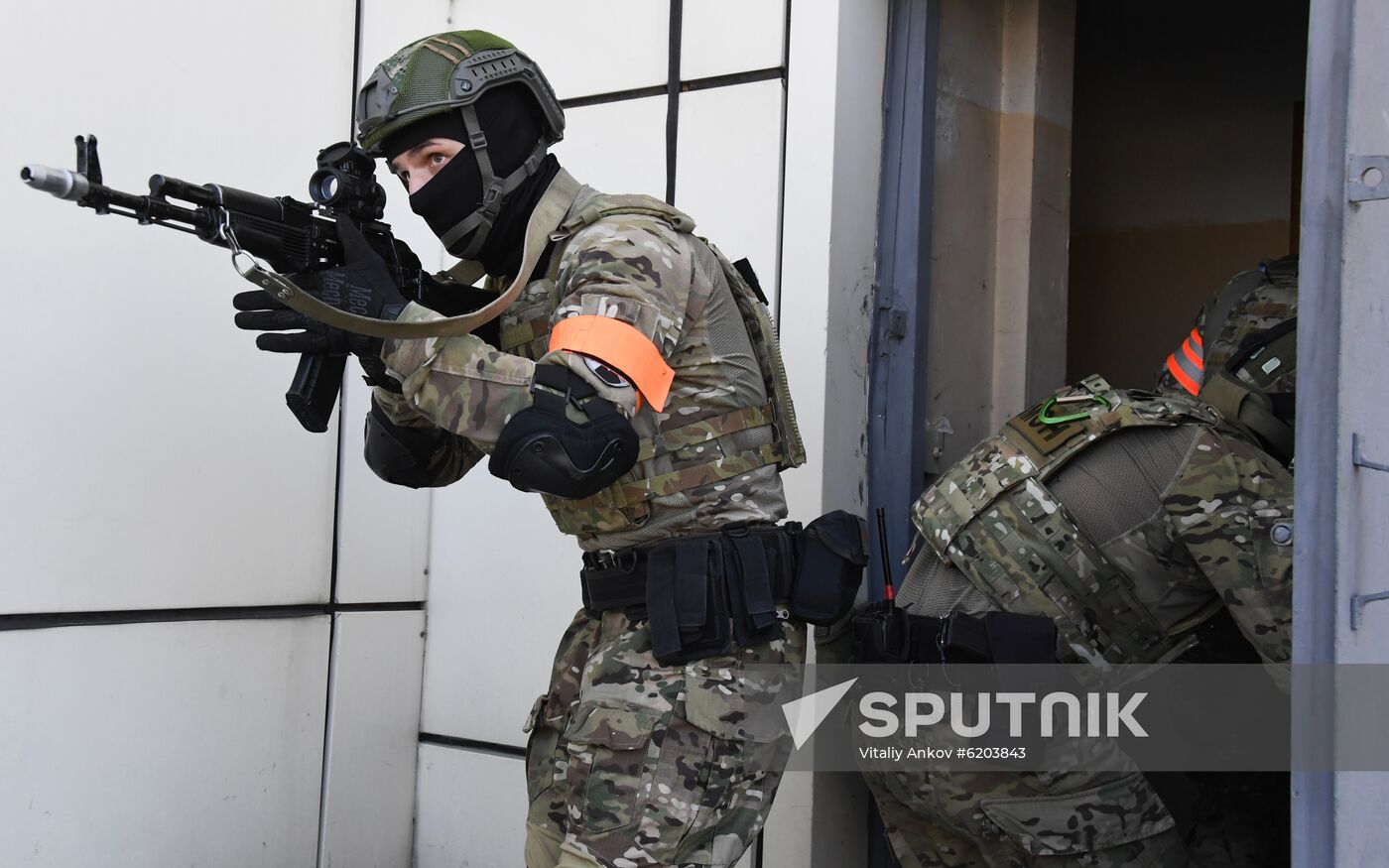 Russia Riot Police Drills