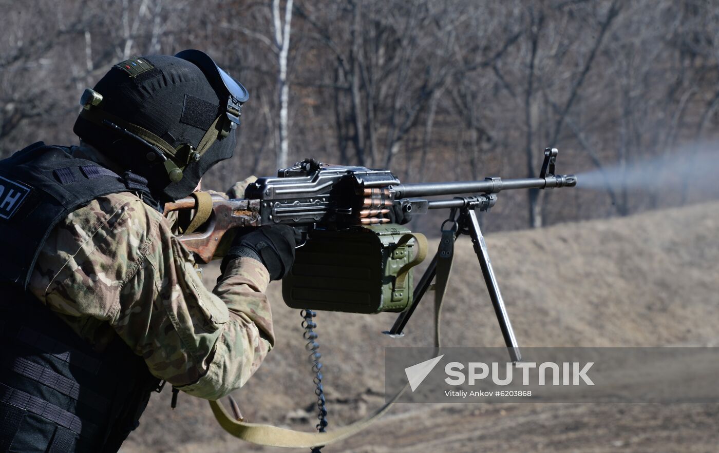 Russia Riot Police Drills