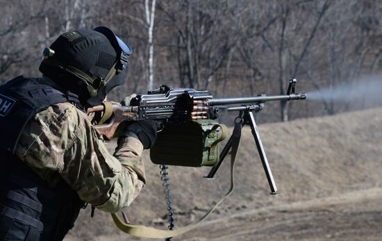 Russia Riot Police Drills