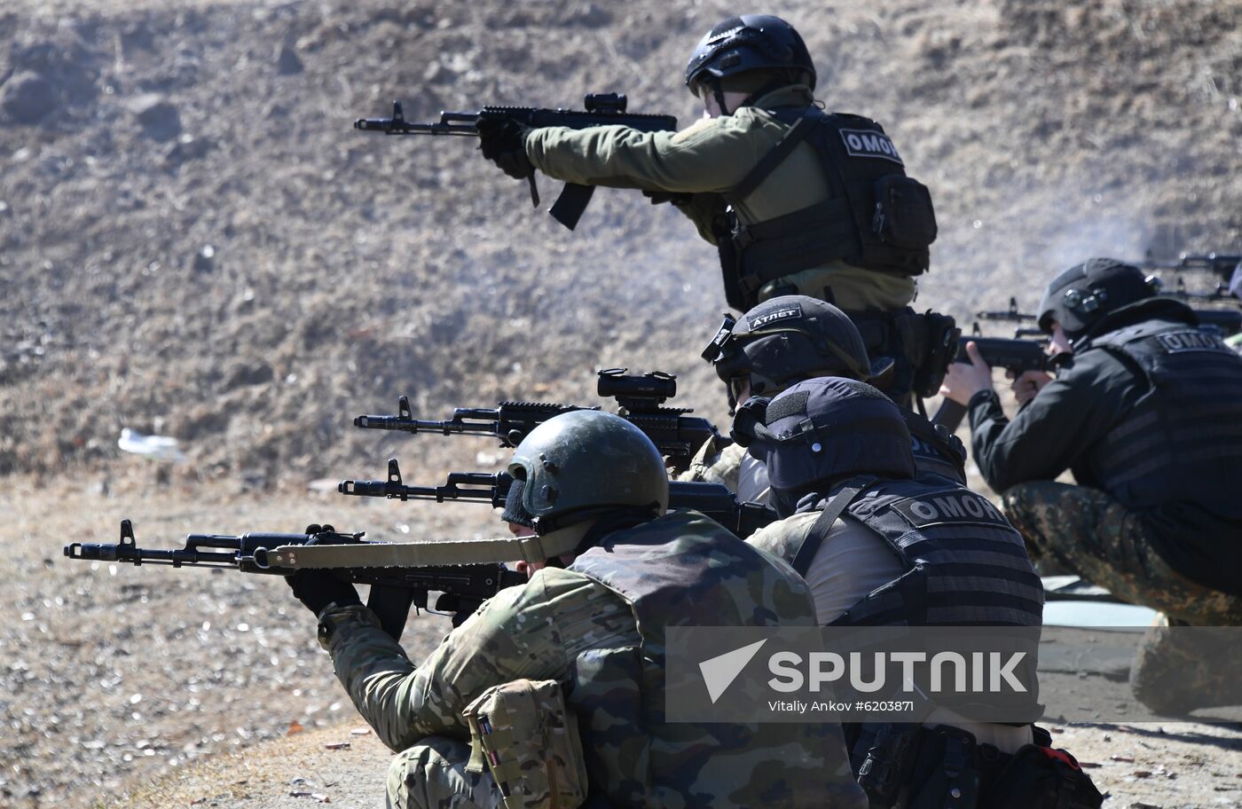 Russia Riot Police Drills